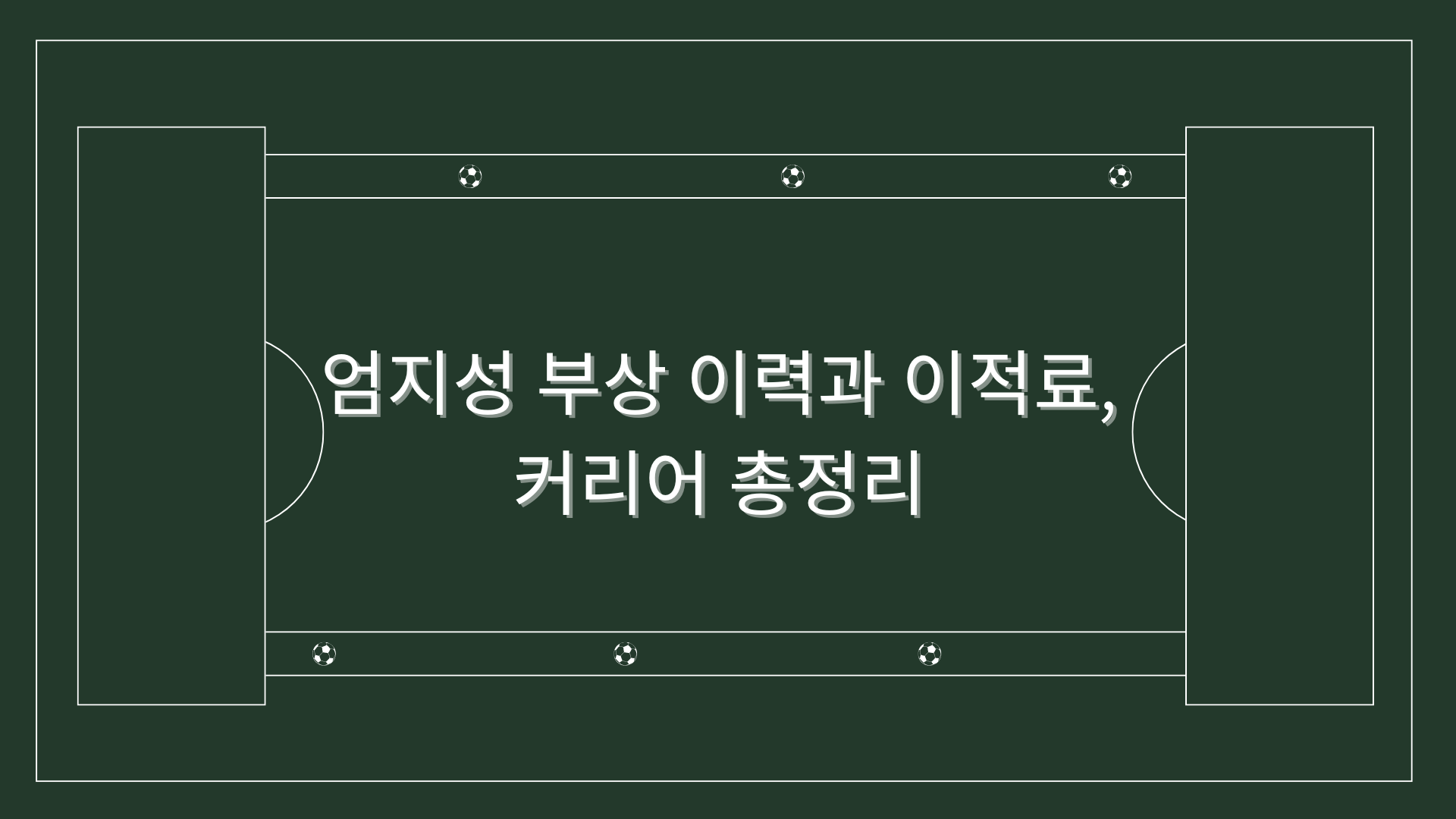 엄지성 부상 이력과 이적료, 커리어 총정리